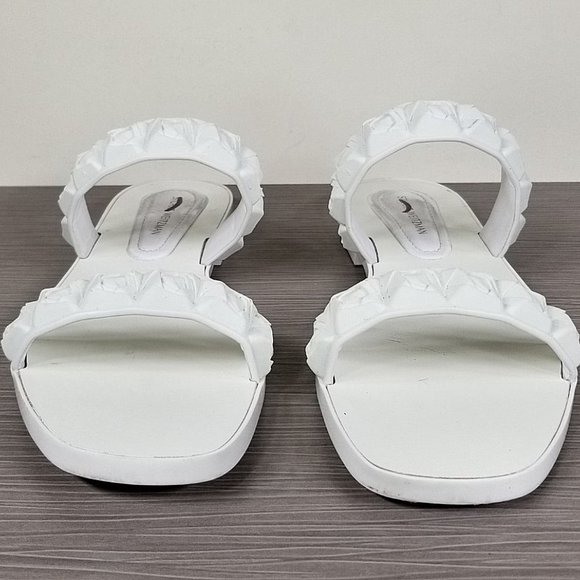 Stuart Weitzman The Rosita Jelly Slide Sandal, White, Womens Size 8 M - Picture 3 of 10